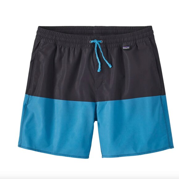 Patagonia Hydropeak Volley Shorts 16" Blue/Navy NWOT Sz XXL